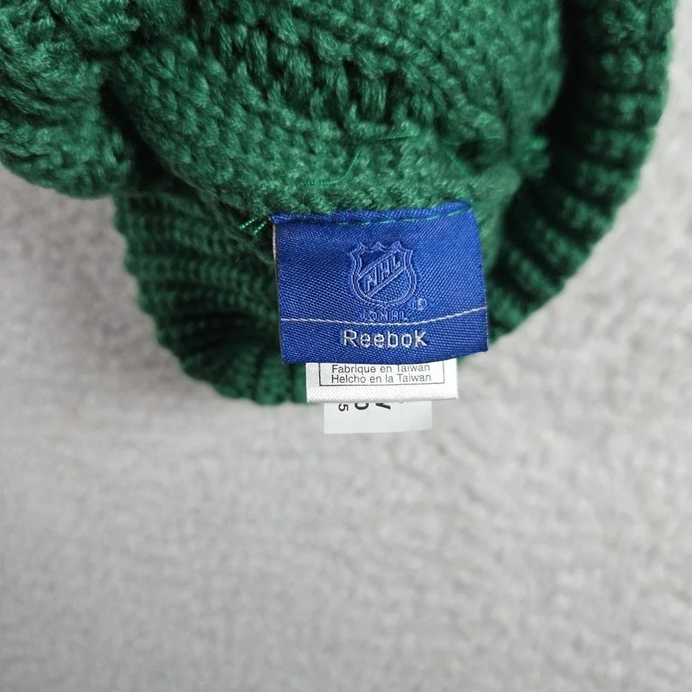 Dallas Stars Knit Beanie Cuffed Knit‎ Pom Pom NHL Green